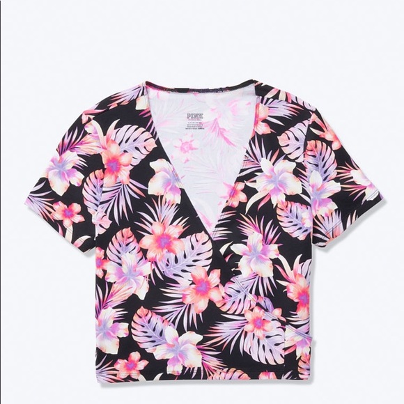 PINK Ultimate Wrap Top - Picture 3 of 4